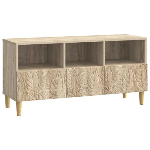 TV ormar 102 x 34,5 x 50 cm Hrast sonoma Konstruirano drvo - Hrast sonoma Cijena