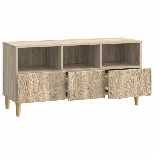 TV ormar 102 x 34,5 x 50 cm Hrast sonoma Konstruirano drvo - Hrast sonoma Cijena