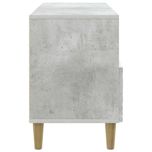 TV ormar 102 x 34,5 x 50 cm Betonska siva Konstruirano drvo - Betonska siva Cijena