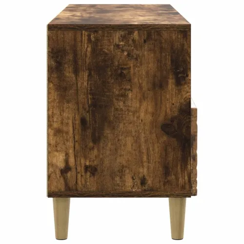 TV ormar 102 x 34,5 x 50 cm Dimljeni hrast Konstruirano drvo - Dimljeni hrast Cijena