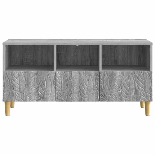 TV ormar 102 x 34,5 x 50 cm Siva Sonoma Konstruirano drvo - Siva Sonoma Cijena