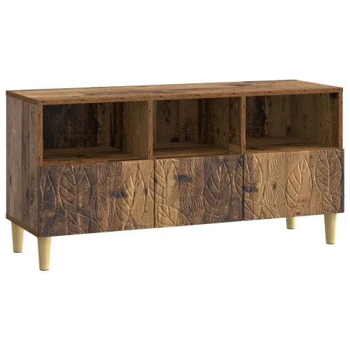 TV ormar 102 x 34,5 x 50 cm Staro drvo Konstruirano drvo - Staro drvo Cijena