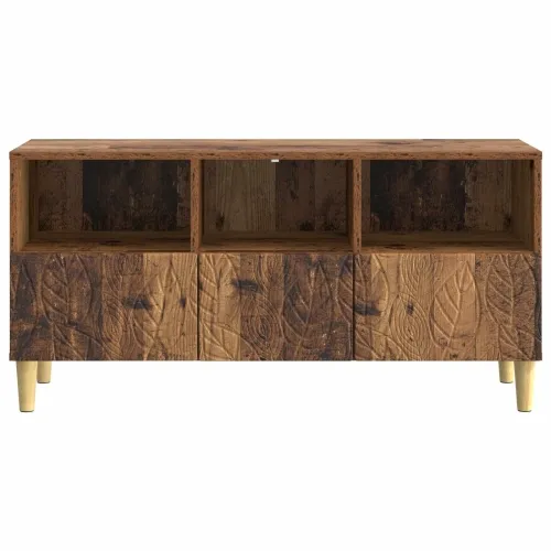 TV ormar 102 x 34,5 x 50 cm Staro drvo Konstruirano drvo - Staro drvo Cijena