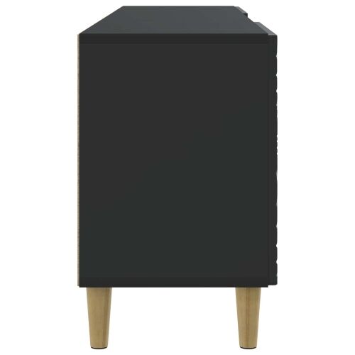 TV ormar 150 x 31 x 50 cm Crna Konstruirano drvo - Crna Cijena