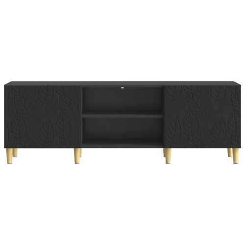 TV ormar 150 x 31 x 50 cm Crna Konstruirano drvo - Crna Cijena