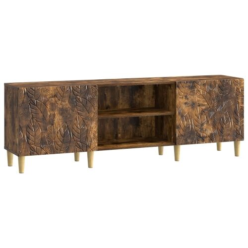 TV ormar 150 x 31 x 50 cm Dimljeni hrast Konstruirano drvo - Dimljeni hrast Cijena