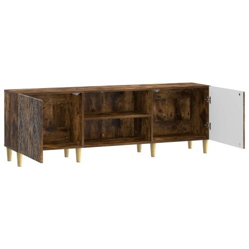 TV ormar 150 x 31 x 50 cm Dimljeni hrast Konstruirano drvo - Dimljeni hrast Cijena