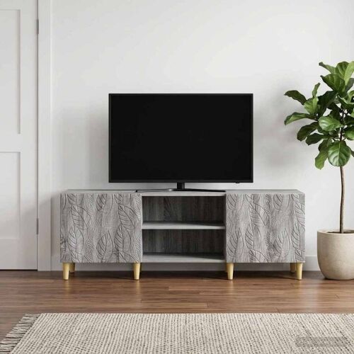 TV ormar 150 x 31 x 50 cm Siva Sonoma Konstruirano drvo - Siva Sonoma Cijena