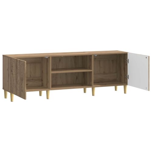 TV ormar 150 x 31 x 50 cm Hrast artisan Konstruirano drvo - Hrast artisan Cijena