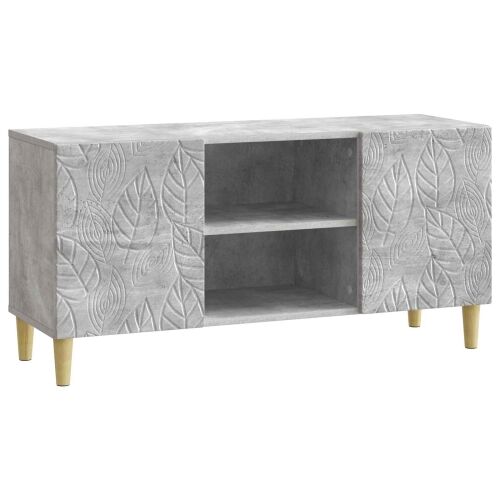 TV ormar 102 x 34,5 x 50 cm Betonska siva Konstruirano drvo - Betonska siva Cijena