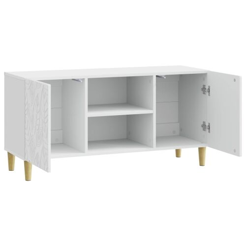 TV ormar 102 x 34,5 x 50 cm Bijela visokog sjaja - Bijela visokog sjaja Cijena