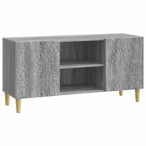 TV ormar 102 x 34,5 x 50 cm Siva Sonoma Konstruirano drvo - Siva Sonoma Cijena