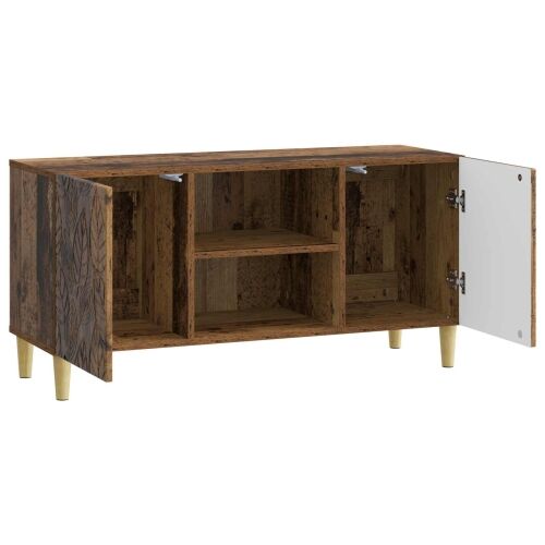 TV ormar 102 x 34,5 x 50 cm Staro drvo Konstruirano drvo - Staro drvo Cijena