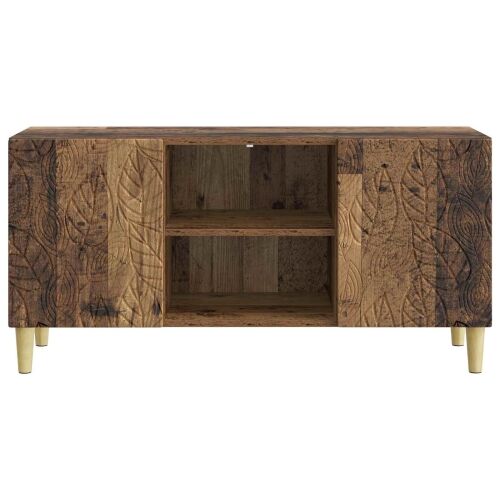 TV ormar 102 x 34,5 x 50 cm Staro drvo Konstruirano drvo - Staro drvo Cijena