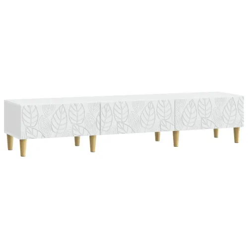 TV ormar 147 x 34,5 x 30 cm Bijela Konstruirano drvo - Bijela Cijena