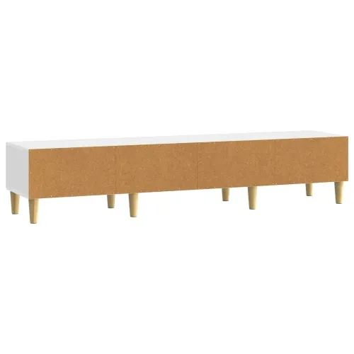TV ormar 147 x 34,5 x 30 cm Bijela Konstruirano drvo - Bijela Cijena