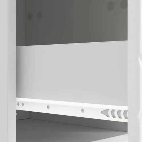 TV ormar 147 x 34,5 x 30 cm Bijela Konstruirano drvo - Bijela Cijena