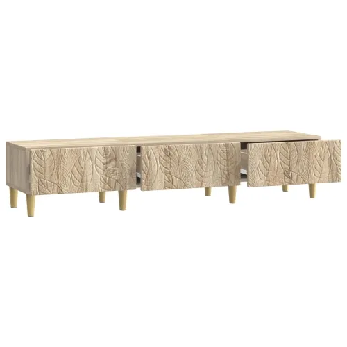 TV ormar 147 x 34,5 x 30 cm Hrast sonoma Konstruirano drvo - Hrast sonoma Cijena
