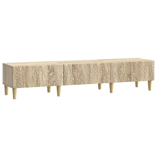 TV ormar 147 x 34,5 x 30 cm Hrast sonoma Konstruirano drvo - Hrast sonoma Cijena