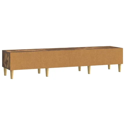 TV ormar 147 x 34,5 x 30 cm Dimljeni hrast Konstruirano drvo - Dimljeni hrast Cijena