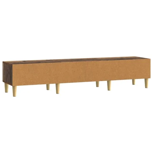 TV ormar 147 x 34,5 x 30 cm Staro drvo Konstruirano drvo - Staro drvo Cijena