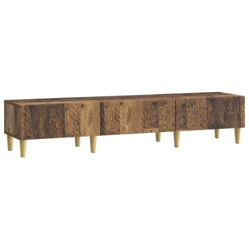 TV ormar 147 x 34,5 x 30 cm Staro drvo Konstruirano drvo - Staro drvo Cijena