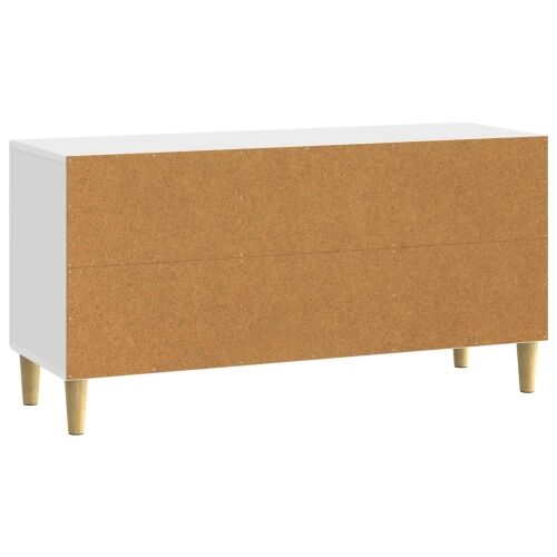 TV ormar 99 x 34,5 x 50 cm Bijela Konstruirano drvo - Bijela Cijena
