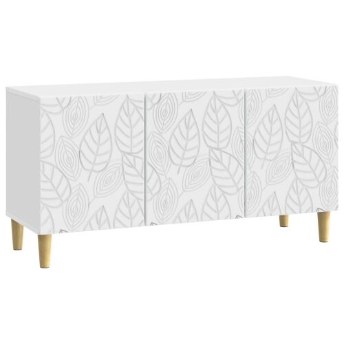 TV ormar 99 x 34,5 x 50 cm Bijela Konstruirano drvo - Bijela Cijena