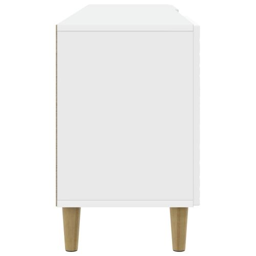 TV ormar 99 x 34,5 x 50 cm Bijela Konstruirano drvo - Bijela Cijena