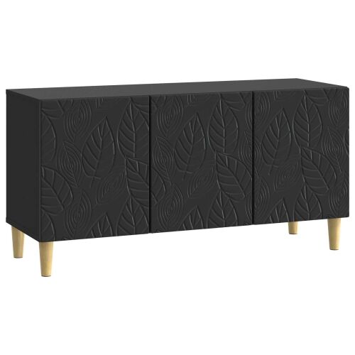 TV ormar 99 x 34,5 x 50 cm Crna Konstruirano drvo - Crna Cijena