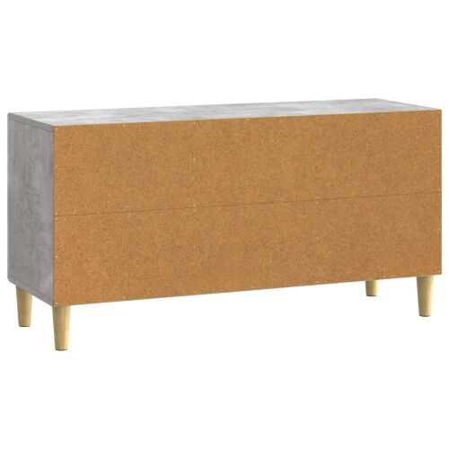 TV ormar 99 x 34,5 x 50 cm Betonska siva Konstruirano drvo - Betonska siva Cijena