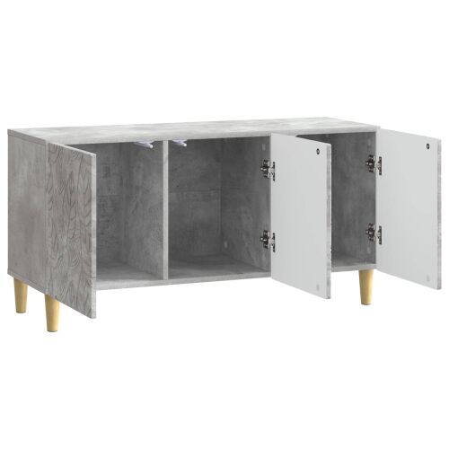 TV ormar 99 x 34,5 x 50 cm Betonska siva Konstruirano drvo - Betonska siva Cijena