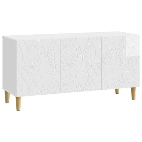 TV ormar 99 x 34,5 x 50 cm Bijela visokog sjaja - Bijela visokog sjaja Cijena