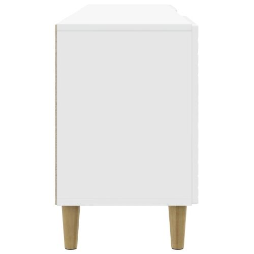TV ormar 99 x 34,5 x 50 cm Bijela visokog sjaja - Bijela visokog sjaja Cijena