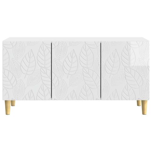 TV ormar 99 x 34,5 x 50 cm Bijela visokog sjaja - Bijela visokog sjaja Cijena