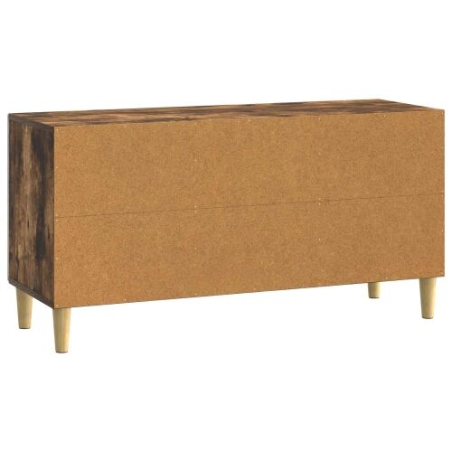 TV ormar 99 x 34,5 x 50 cm Dimljeni hrast Konstruirano drvo - Dimljeni hrast Cijena