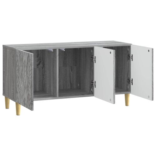 TV ormar 99 x 34,5 x 50 cm Siva Sonoma Konstruirano drvo - Siva Sonoma Cijena