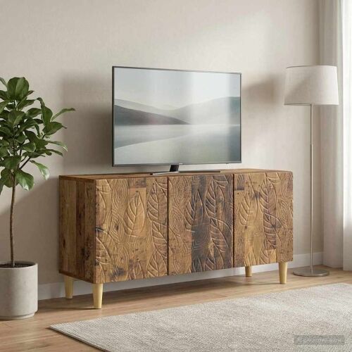TV ormar 99 x 34,5 x 50 cm Staro drvo Konstruirano drvo - Staro drvo Cijena