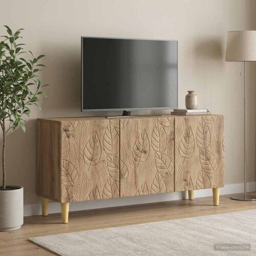 TV ormar 99 x 34,5 x 50 cm Hrast artisan Konstruirano drvo - Hrast artisan Cijena