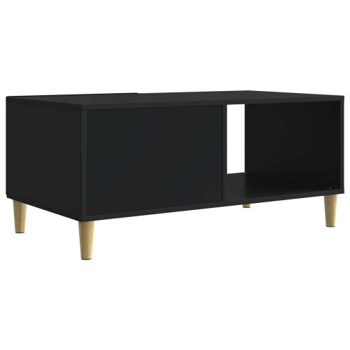 Stolić za kavu Crna 90 x 50 x 40 cm Konstruirano drvo - Crna Cijena