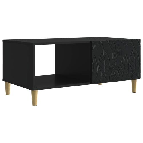 Stolić za kavu Crna 90 x 50 x 40 cm Konstruirano drvo - Crna Cijena