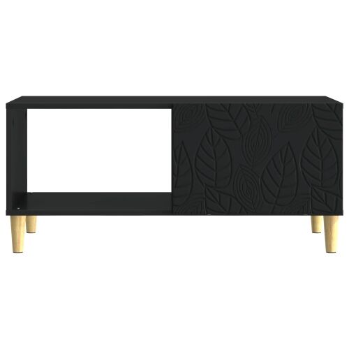 Stolić za kavu Crna 90 x 50 x 40 cm Konstruirano drvo - Crna Cijena
