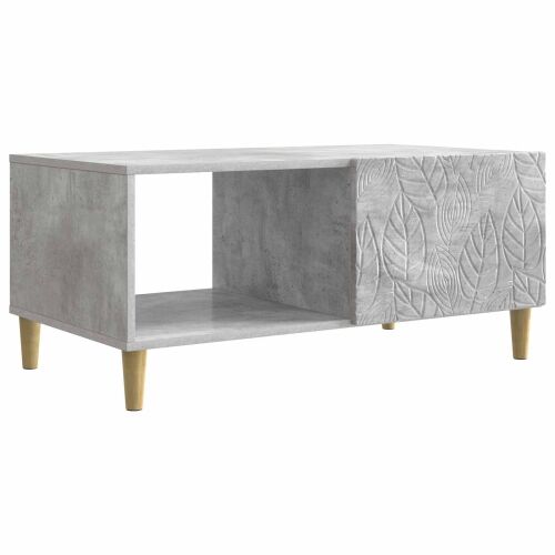 Stolić za kavu Betonska siva 90 x 50 x 40 cm Konstruirano drvo - Betonska siva Cijena