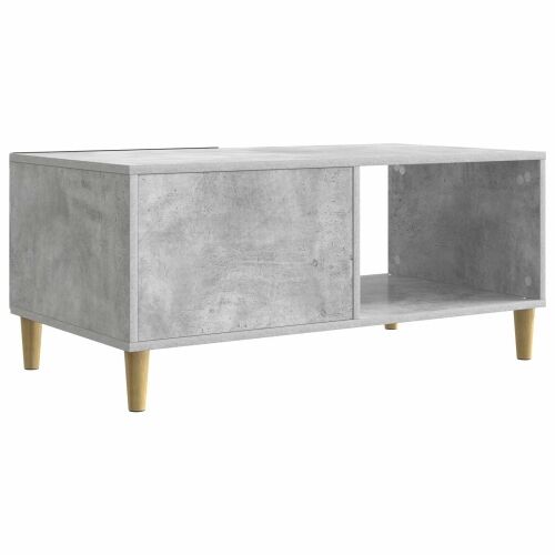 Stolić za kavu Betonska siva 90 x 50 x 40 cm Konstruirano drvo - Betonska siva Cijena