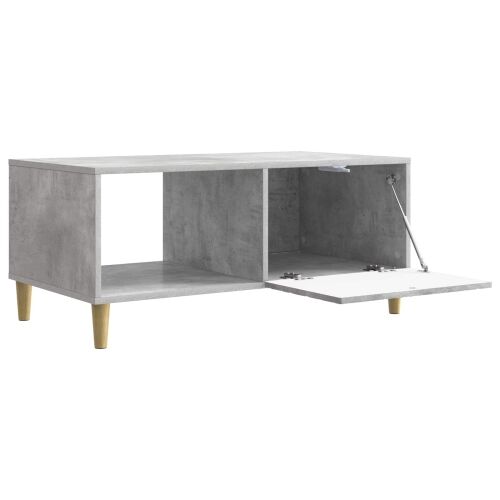 Stolić za kavu Betonska siva 90 x 50 x 40 cm Konstruirano drvo - Betonska siva Cijena