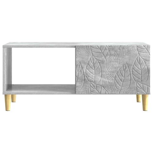 Stolić za kavu Betonska siva 90 x 50 x 40 cm Konstruirano drvo - Betonska siva Cijena