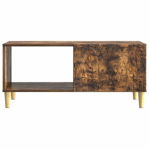 Stolić za kavu Dimljeni hrast 90 x 50 x 40 cm Konstruirano drvo - Dimljeni hrast Cijena