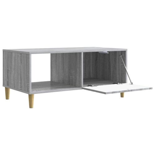 Stolić za kavu Siva Sonoma 90 x 50 x 40 cm Konstruirano drvo - Siva Sonoma Cijena