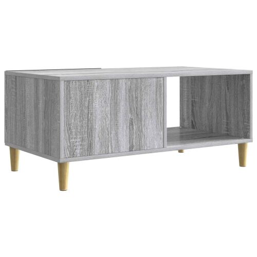 Stolić za kavu Siva Sonoma 90 x 50 x 40 cm Konstruirano drvo - Siva Sonoma Cijena