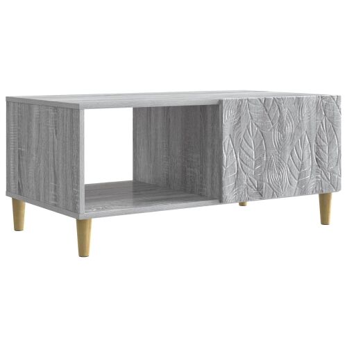 Stolić za kavu Siva Sonoma 90 x 50 x 40 cm Konstruirano drvo - Siva Sonoma Cijena